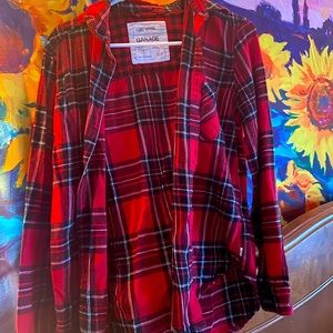 red and black flannel